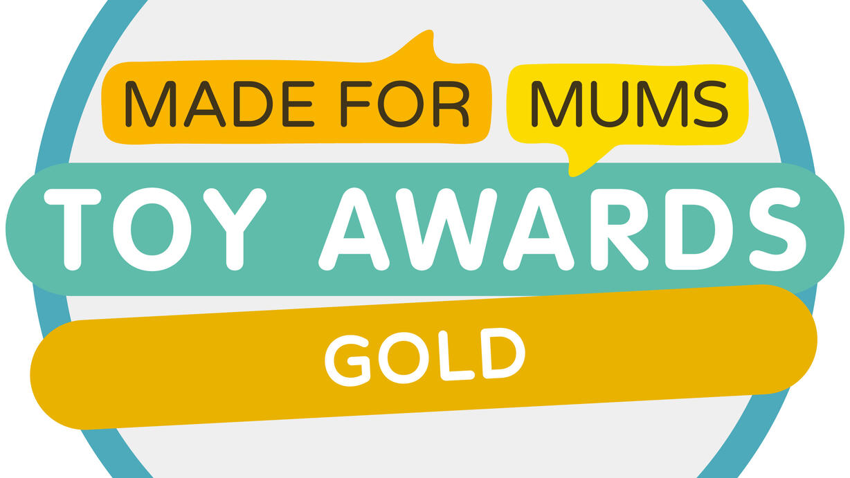 Made for Mums Toy Award 2023 Gold Award awarded to Peek-a-boo Bing 