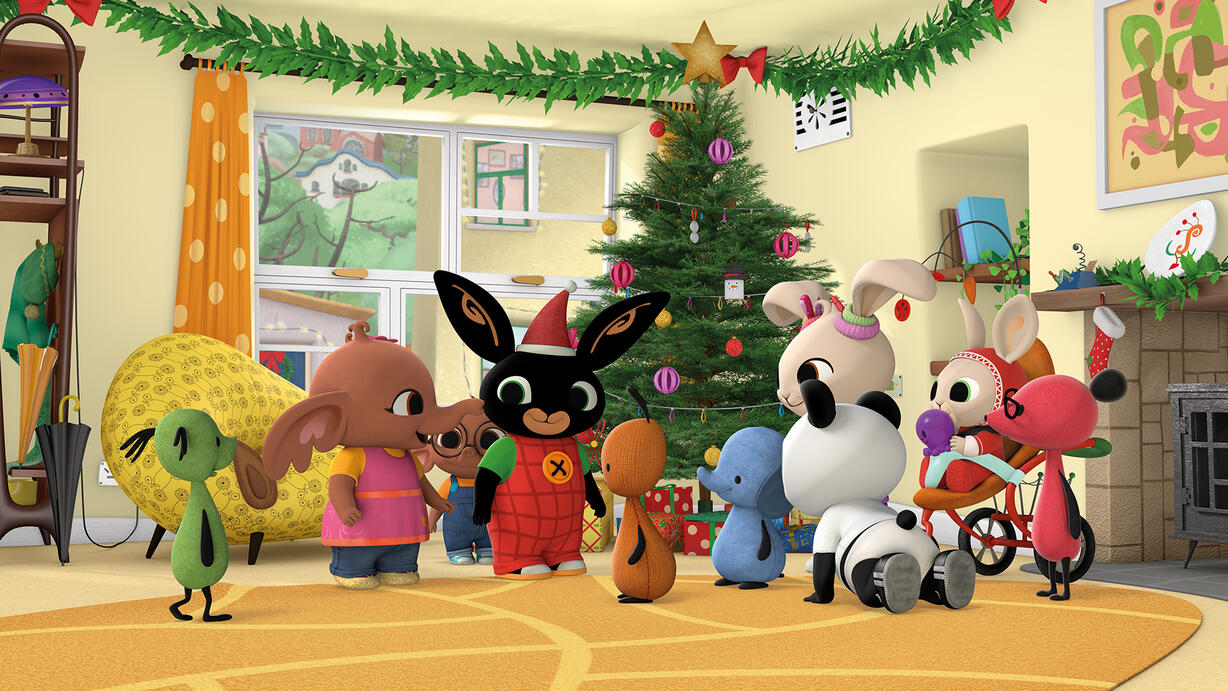 Bing and friends at Christmas