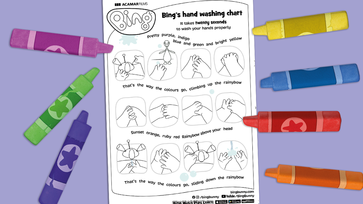 Handwashing activity sheet