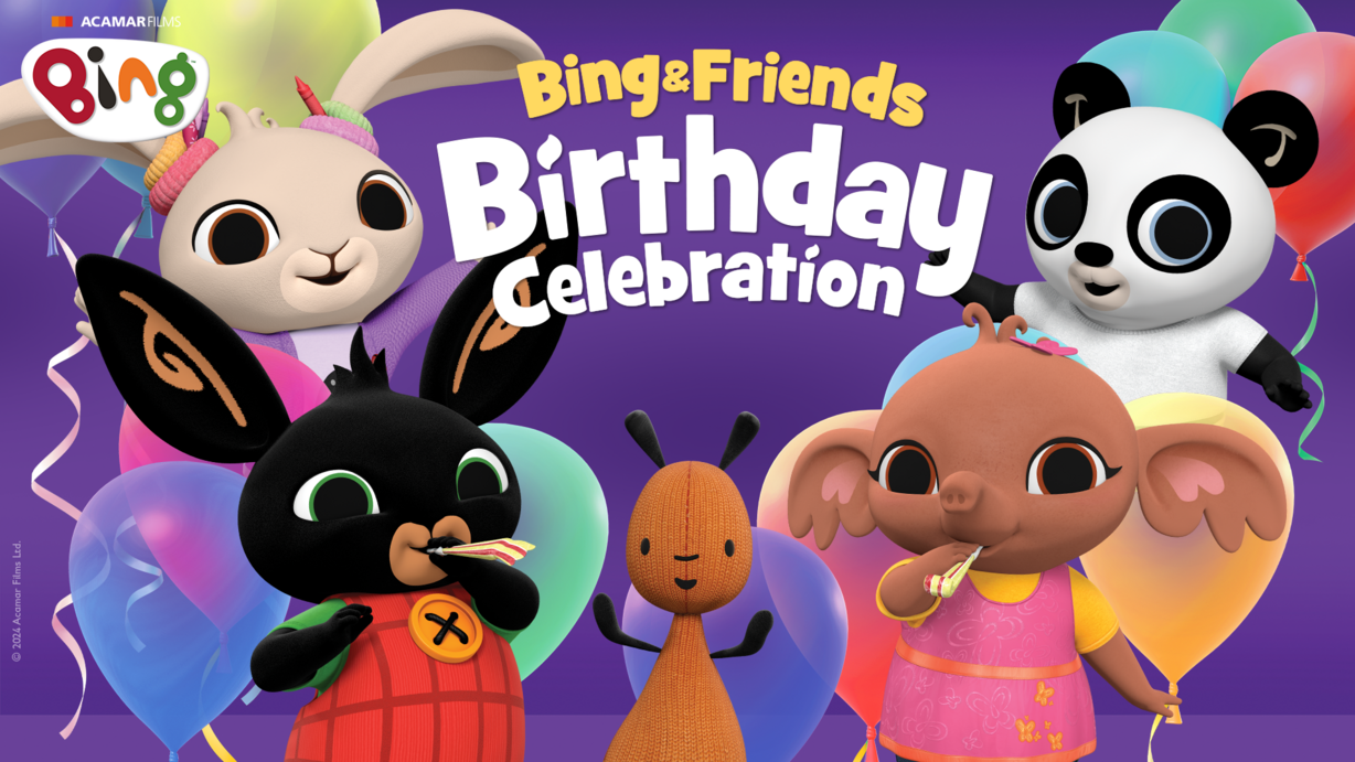 bing and friends birthday celebration