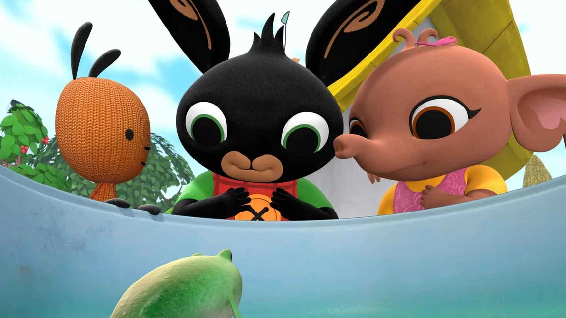 Bing, Flop and Sula find a frog