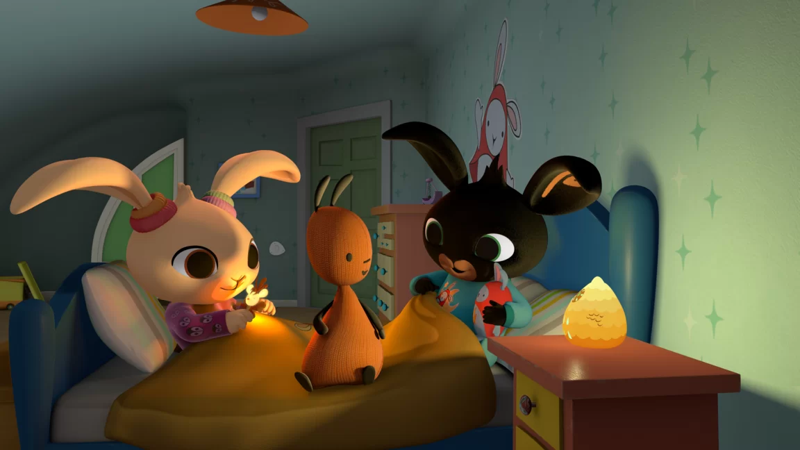Bing and Coco sleepover
