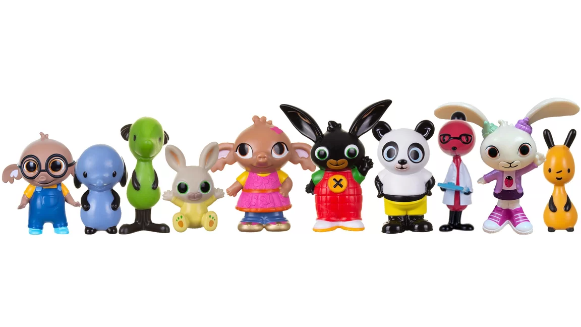 Bing 10 piece figurine set 