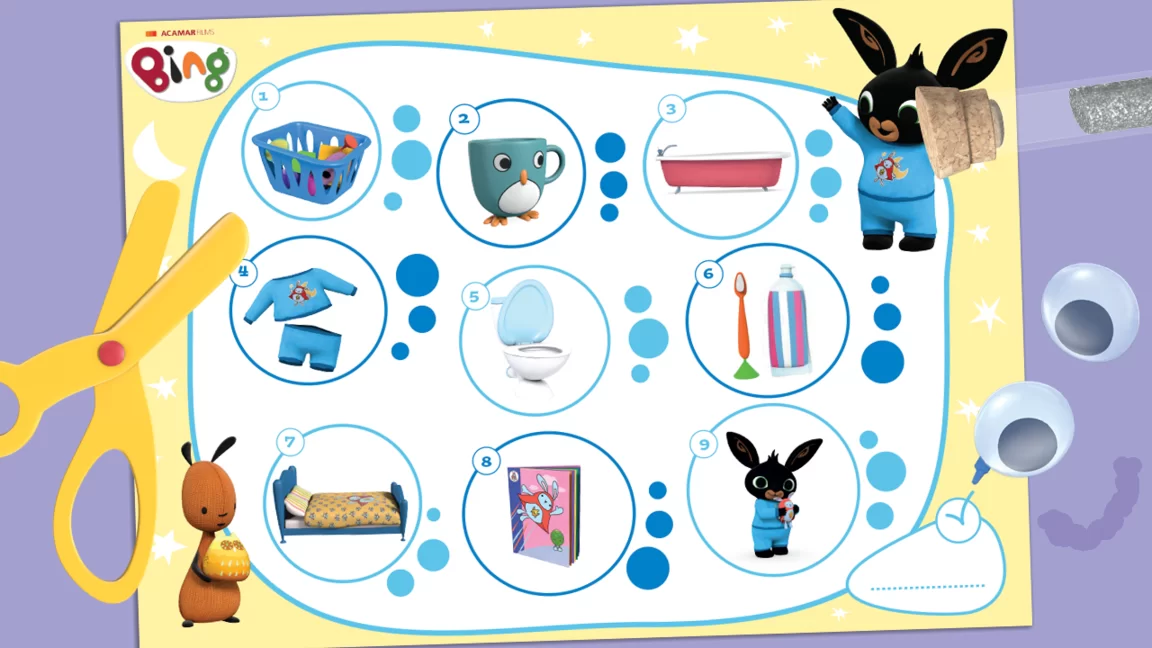 Bedtijdroutine met Bing