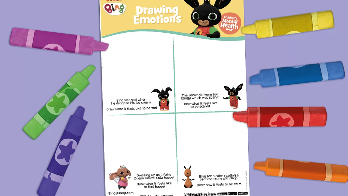 Drawing emotions activity