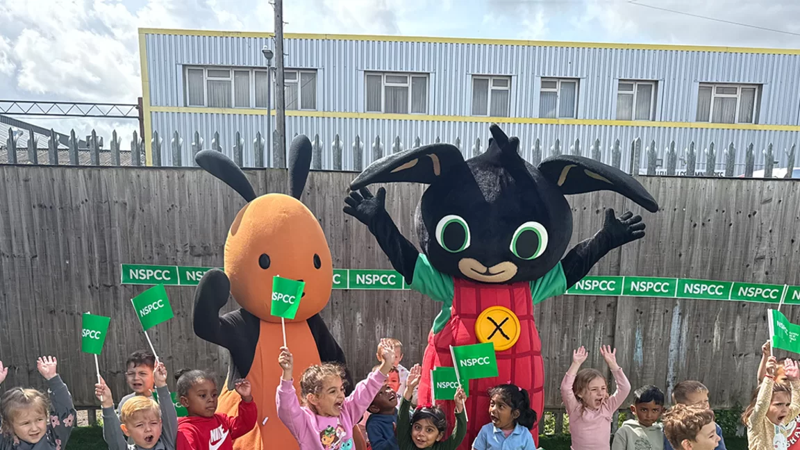 Bing and Flop had a wonderful time at Monkey Puzzle Day Nursery