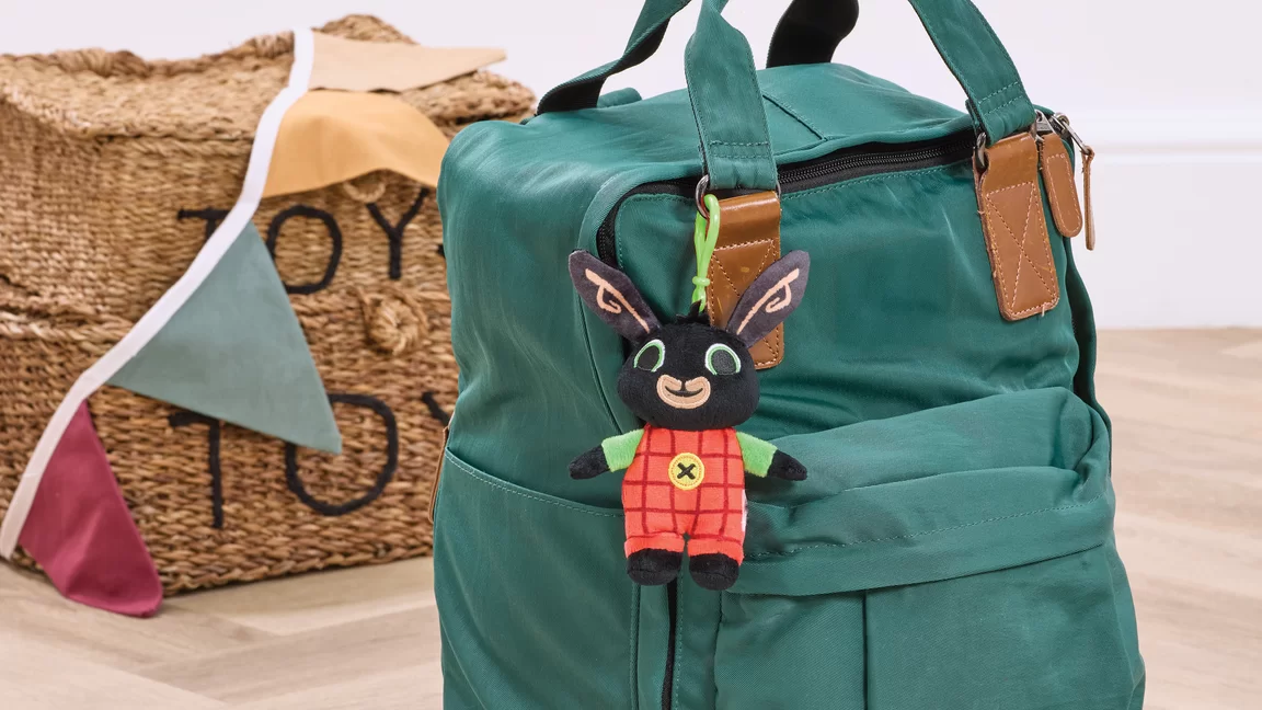 Bing Clip on plush on bag