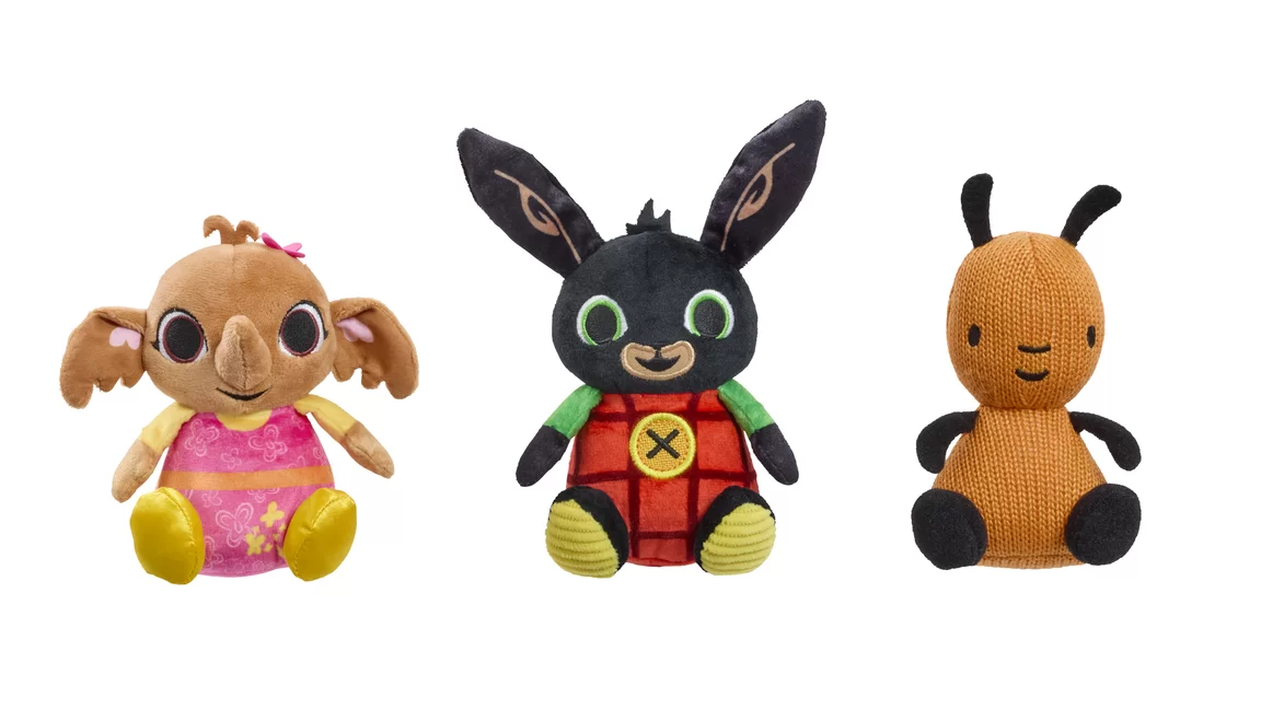 Bing Sula and Flop plush