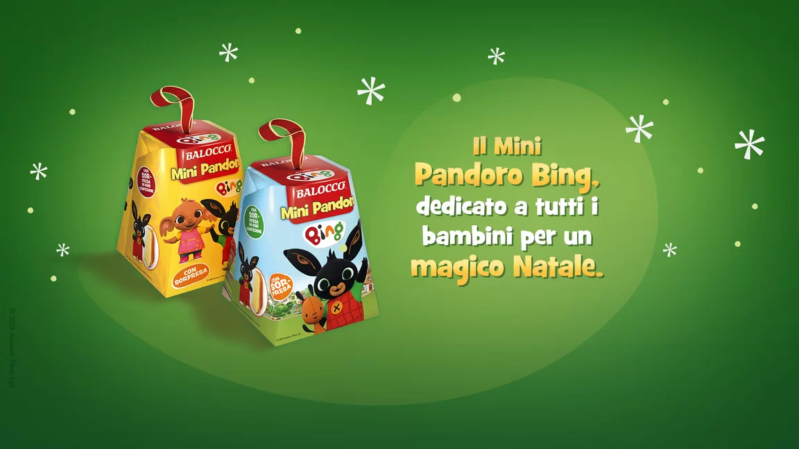  Mini pandoro Balocco con Bing