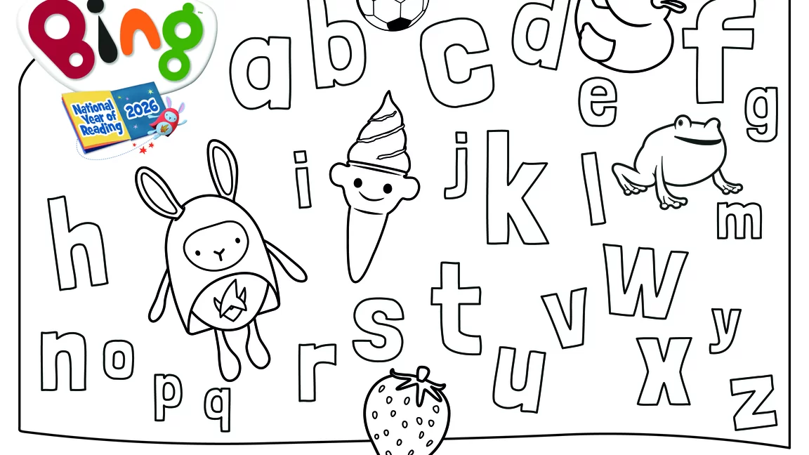 Alphabet Colouring