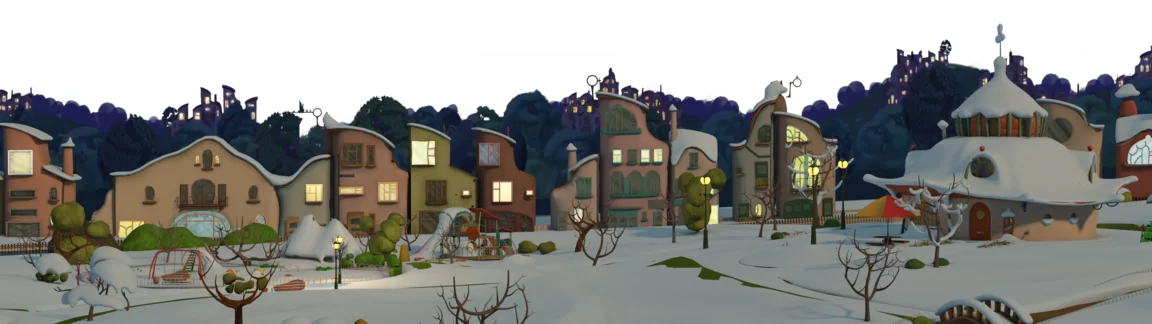 Bing Christmas Night Footer