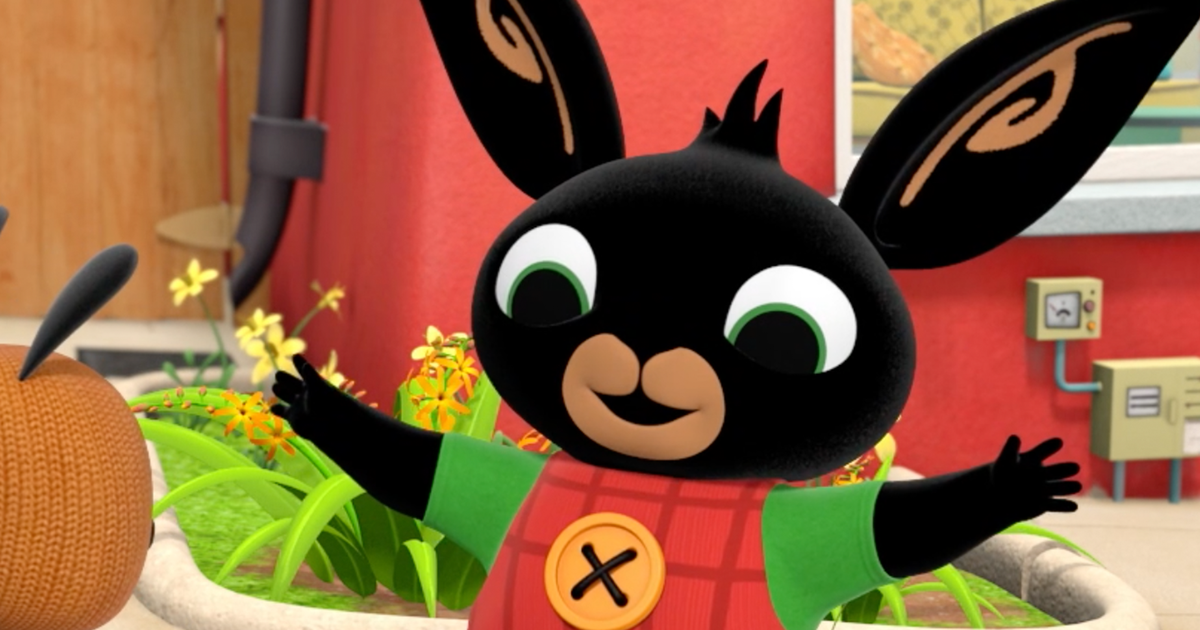 Chalk Dinosaur Bing Bunny