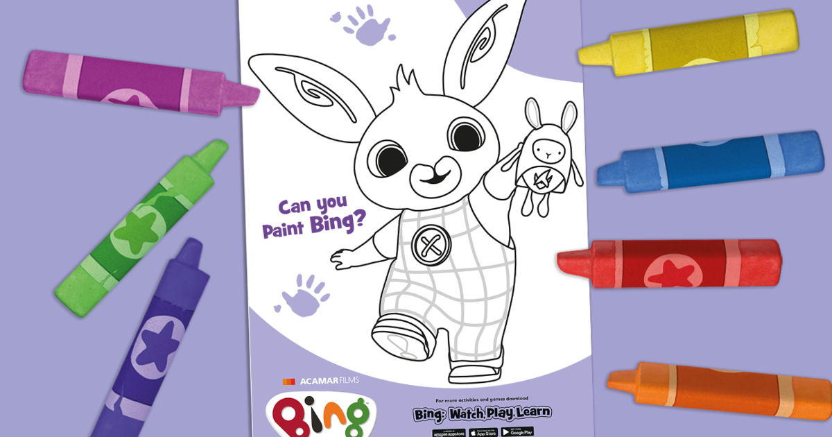 Paint with Bing | Bing Bunny