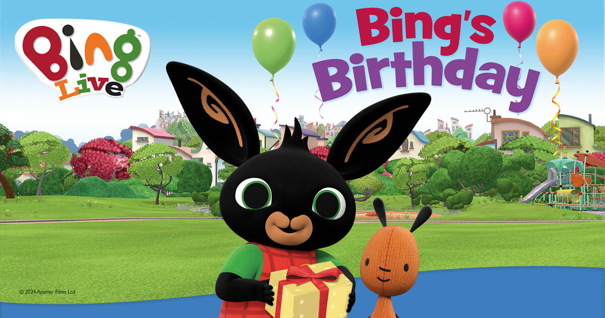 New Bing Live Theatre Show Coming to the UK in 2025! | Bing Bunny