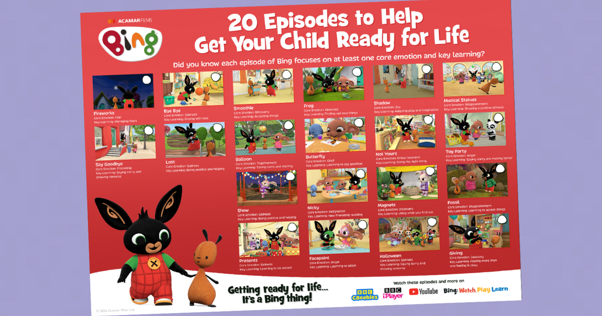 20 Episodes to Help Your Child Get Ready for Life | Bing Bunny