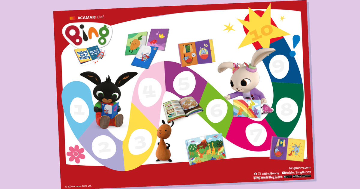 Bing’s Reading Map | Bing Bunny