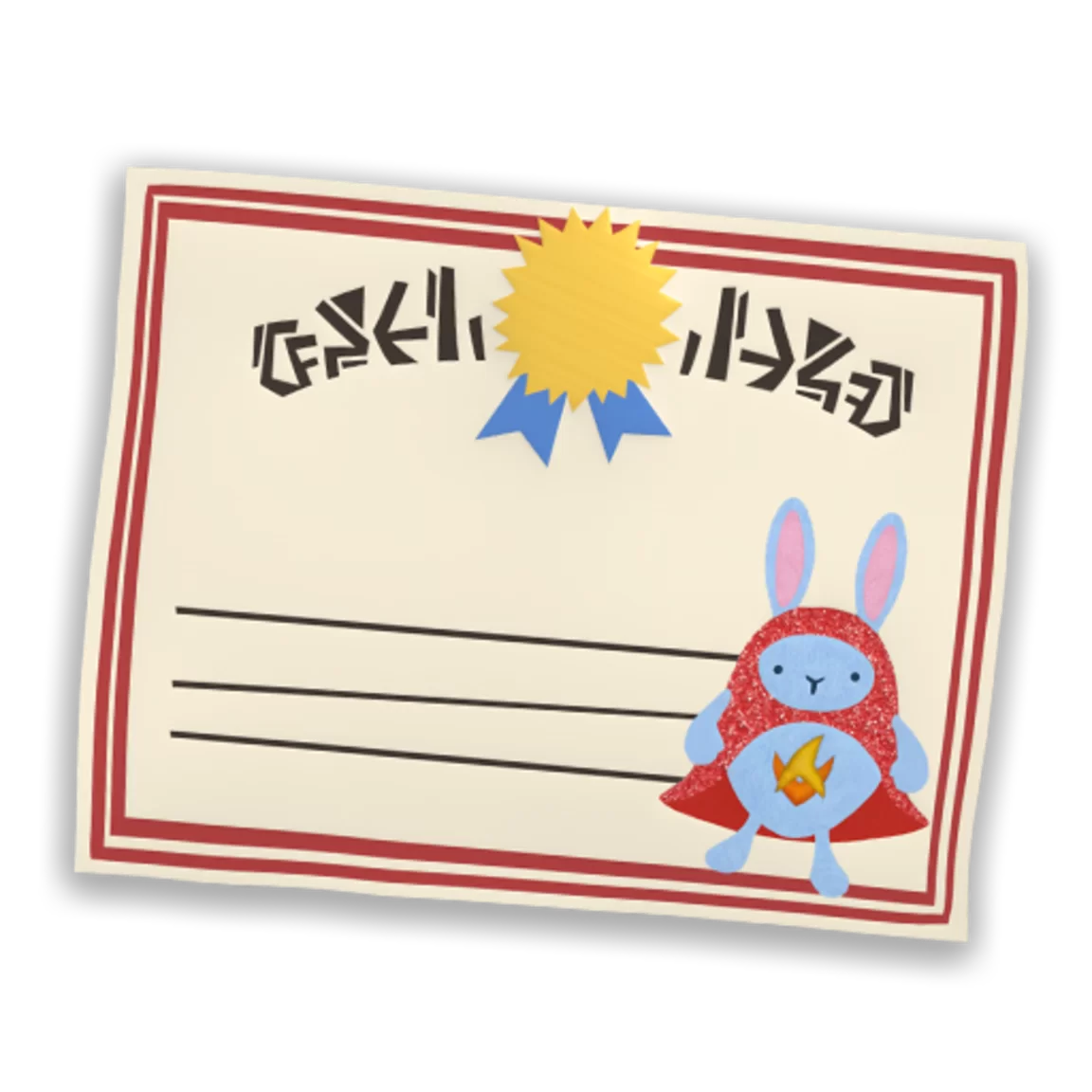 Molly certificate image